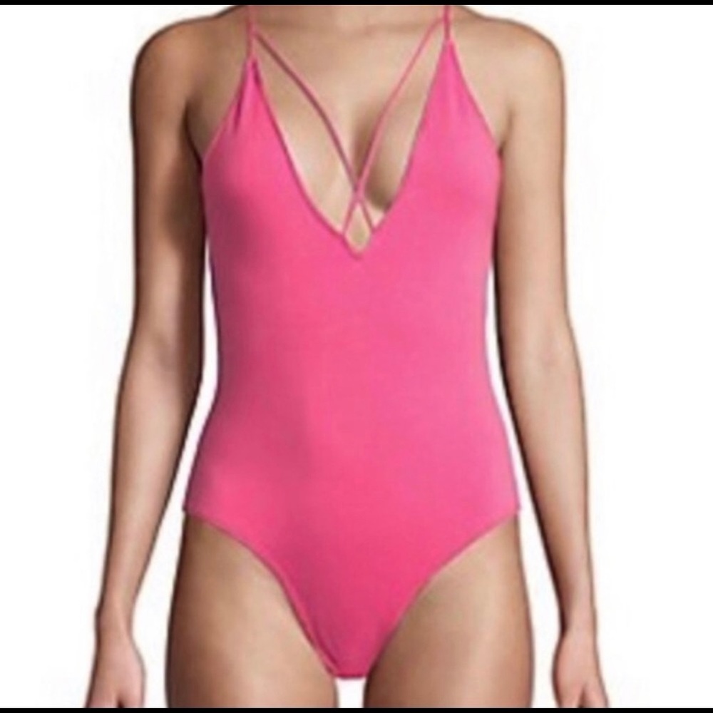 NWT Sam Edelman Strappy Bodysuit Large - Picture 3 of 6